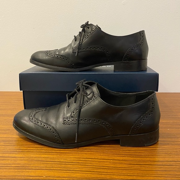 [Cole Haan] Jagger Wingtip Oxfords Black | size 9 - Picture 5 of 10